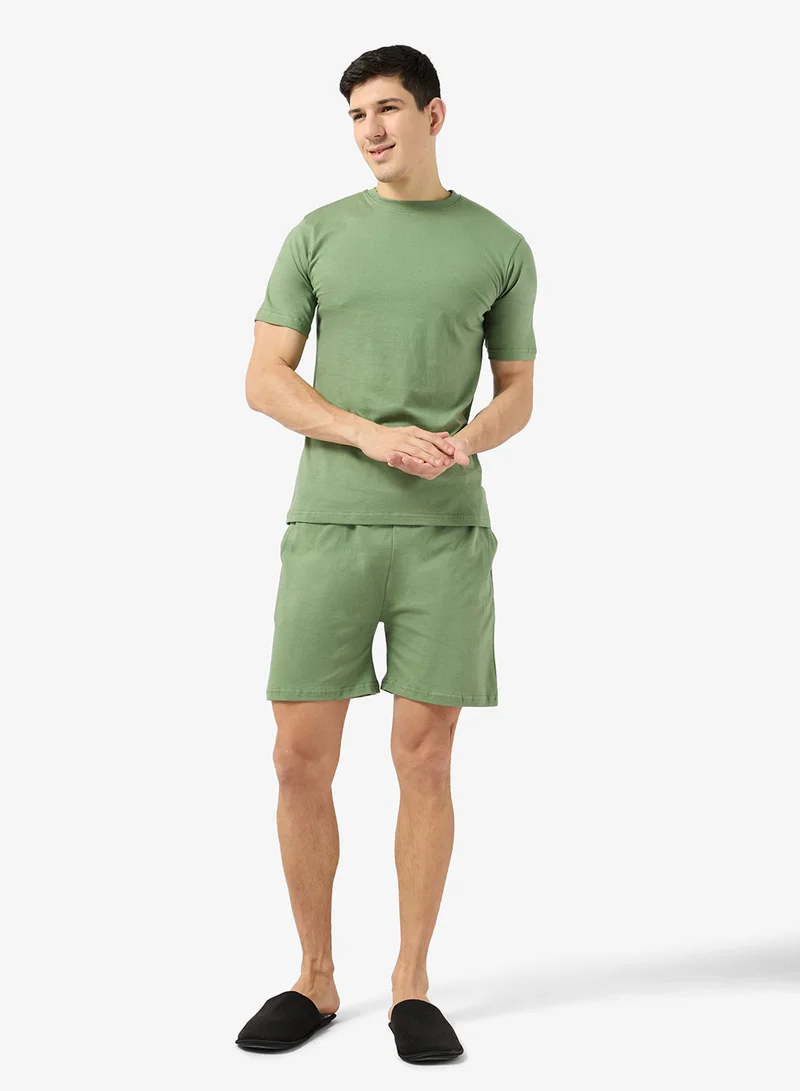 سفنتي فايف طقم ملابس نوم رجالي